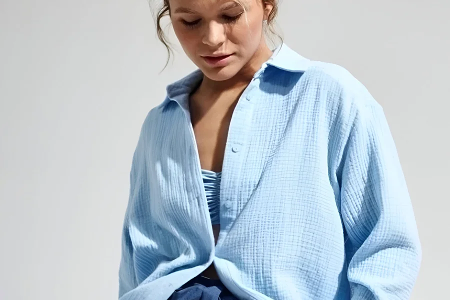 Soft Muslin Shirt for Summer