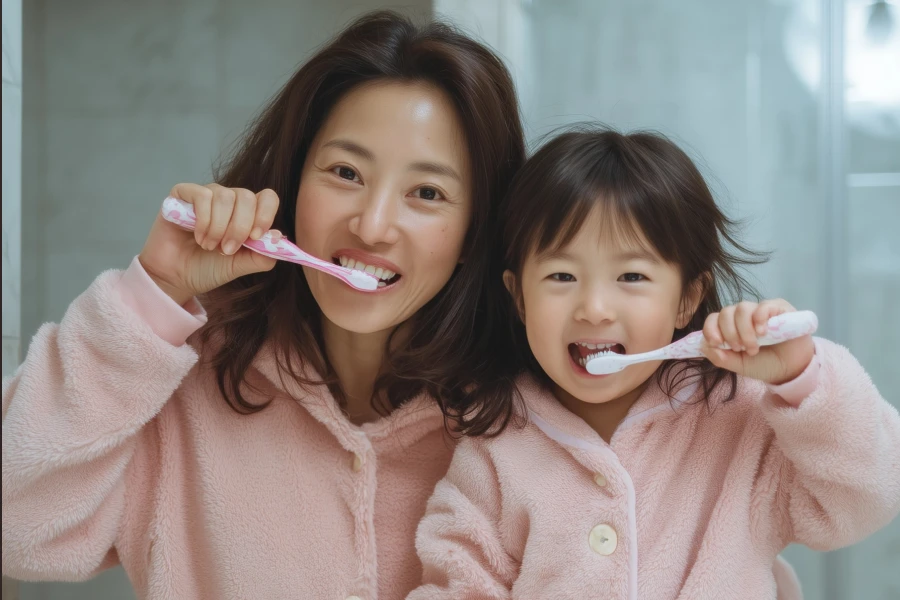 Soft Bristle Bamboo Toothbrush Set