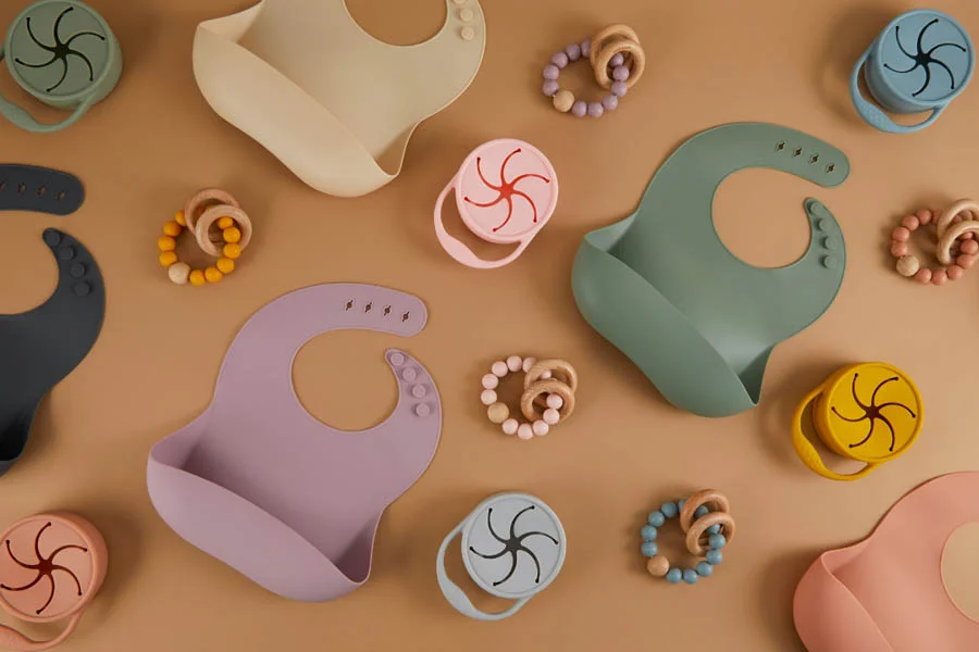Baby Silicone Feeding Set