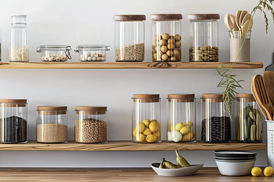 Airtight Glass Jar for Food Storage
